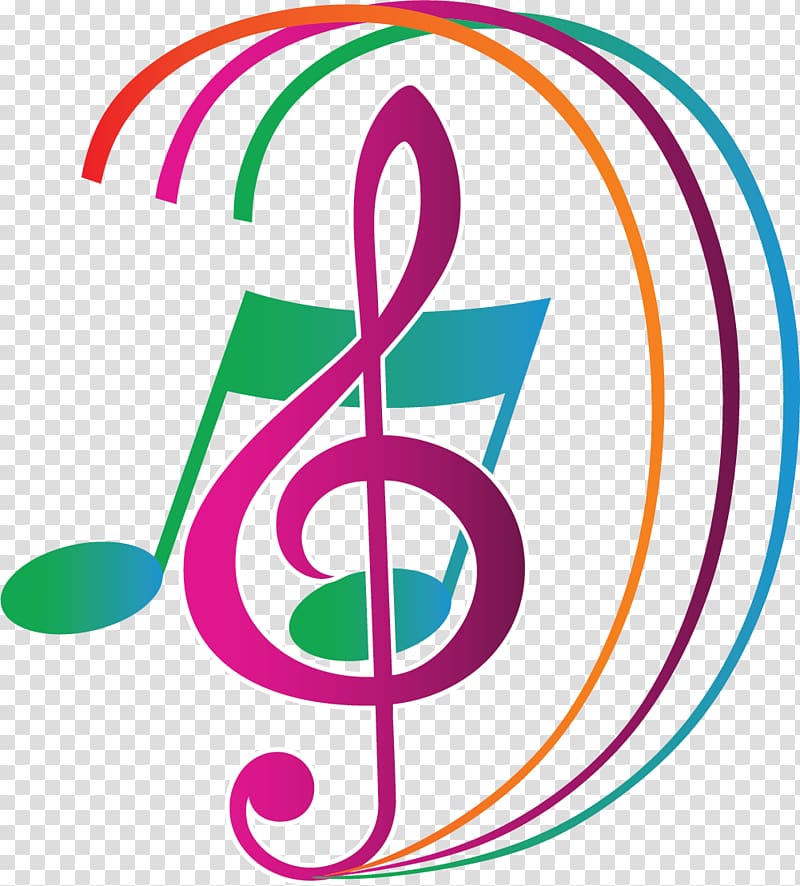 color music symbols transparent background PNG clipart