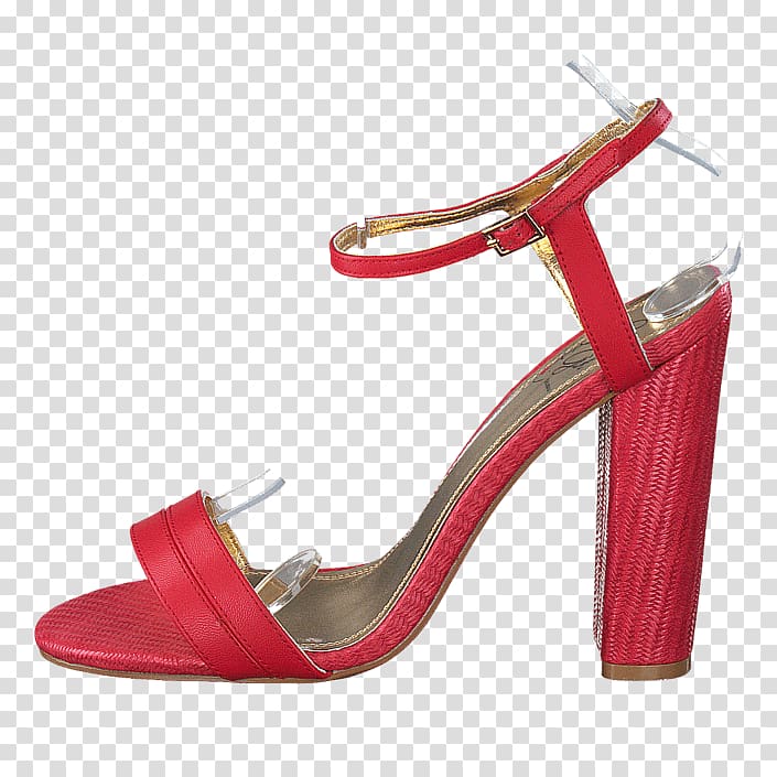 Sandal Court shoe Areto-zapata High-heeled shoe, chinese red transparent background PNG clipart