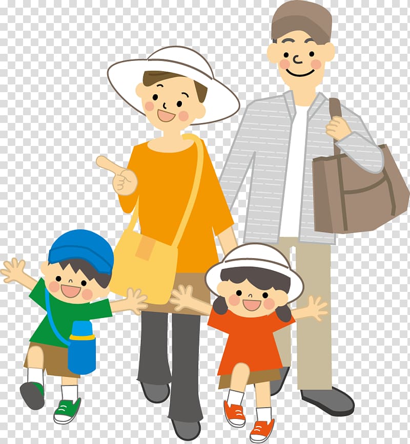 訪日外国人旅行 Travel Family Package tour Child, Travel transparent background PNG clipart