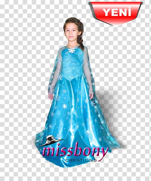 Elsa Gown Costume The Snow Queen Dress, elsa transparent background PNG clipart