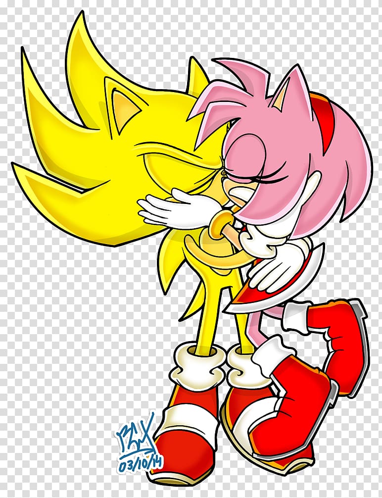 Sonic the Hedgehog Amy Rose Shadow the Hedgehog Sonic Chaos Tails, kiss drawing transparent background PNG clipart