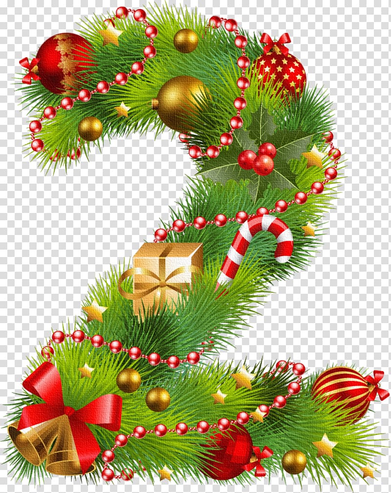 Christmas ornament Letter Alphabet , new year transparent background PNG clipart