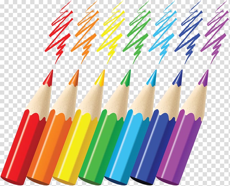 Color Pencil PNG Transparent Images Free Download