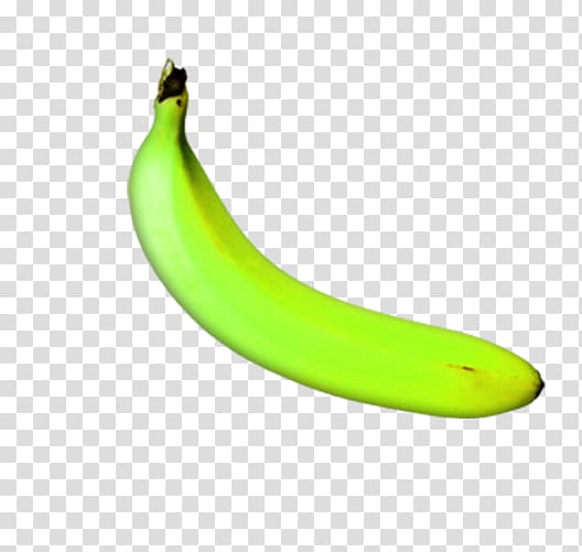 Banana Yellow, Not ripe banana transparent background PNG clipart