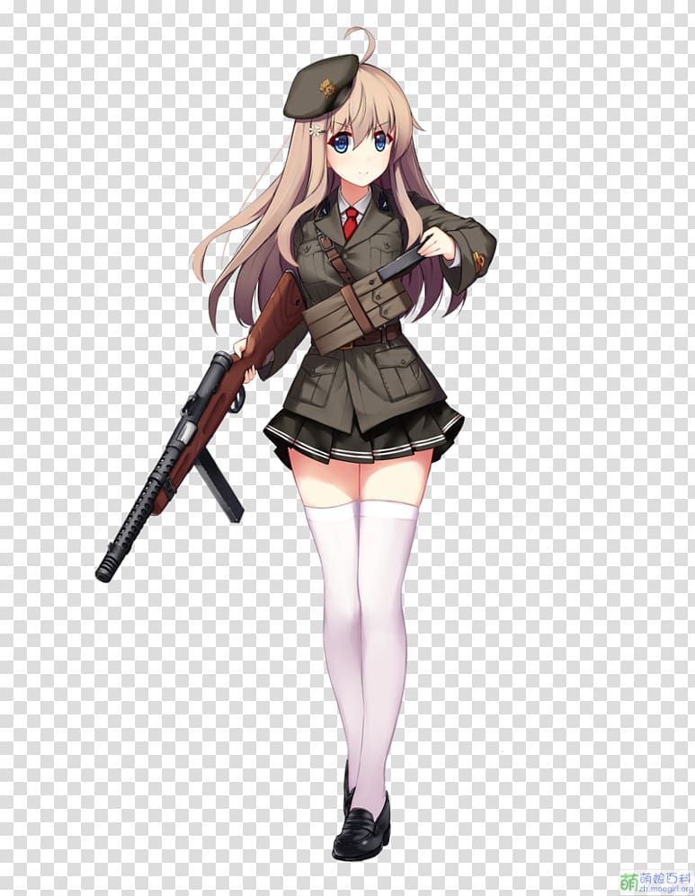 Girls\' Frontline Beretta Model 38 Submachine gun Firearm, girl frontline transparent background PNG clipart