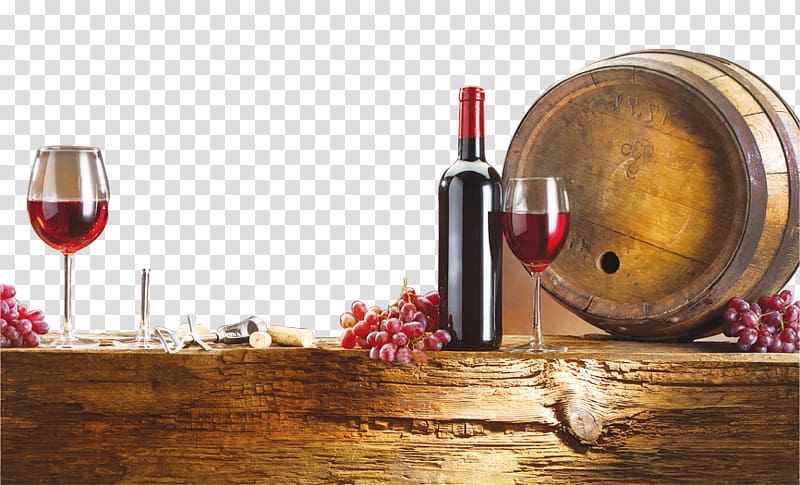 Red Wine Champagne Oak, Wine making transparent background PNG clipart
