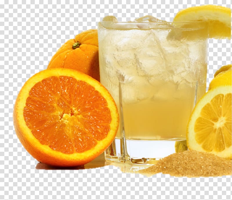 Orange drink Orange juice Citric acid Fruit Citrus, Splash soda transparent background PNG clipart
