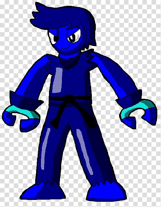 Cobalt blue Cartoon Character , tidal Wave transparent background PNG clipart