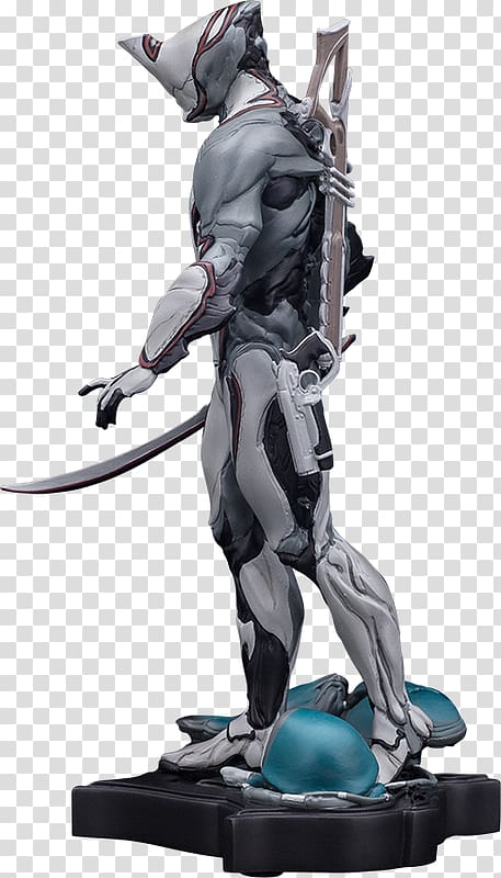 Warframe Statue Excalibur Metal Gear Figurine, Warframe transparent background PNG clipart