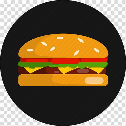 Hamburger Cheeseburger Fast food Chicken sandwich Veggie burger, Free High Quality Hamburgers Icon transparent background PNG clipart
