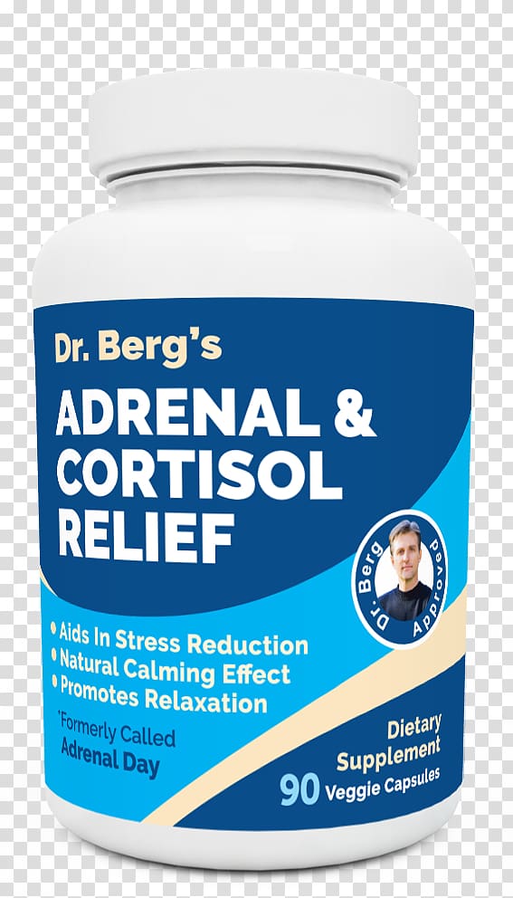 Estrogen Dr. Bergs Adrenal Cortisol Relief Natural Stress Anxiety Relief For Dietary supplement Psychological Stress, adrenal gland transparent background PNG clipart