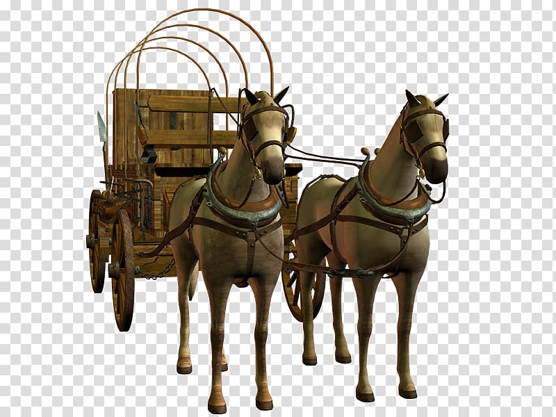 Horse Mule Chariot Carriage Wagon, carruaje transparent background PNG clipart
