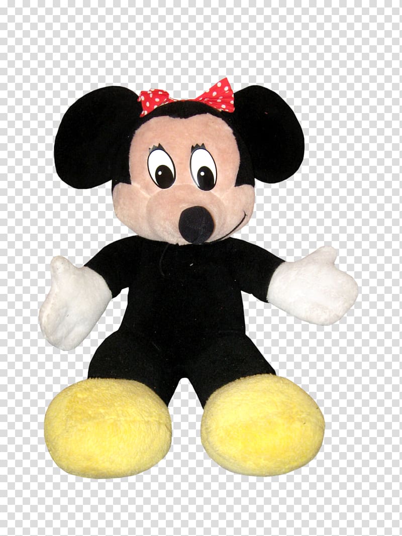 Mickey Mouse Plush Stuffed toy, Mickey Mouse toys transparent background PNG clipart