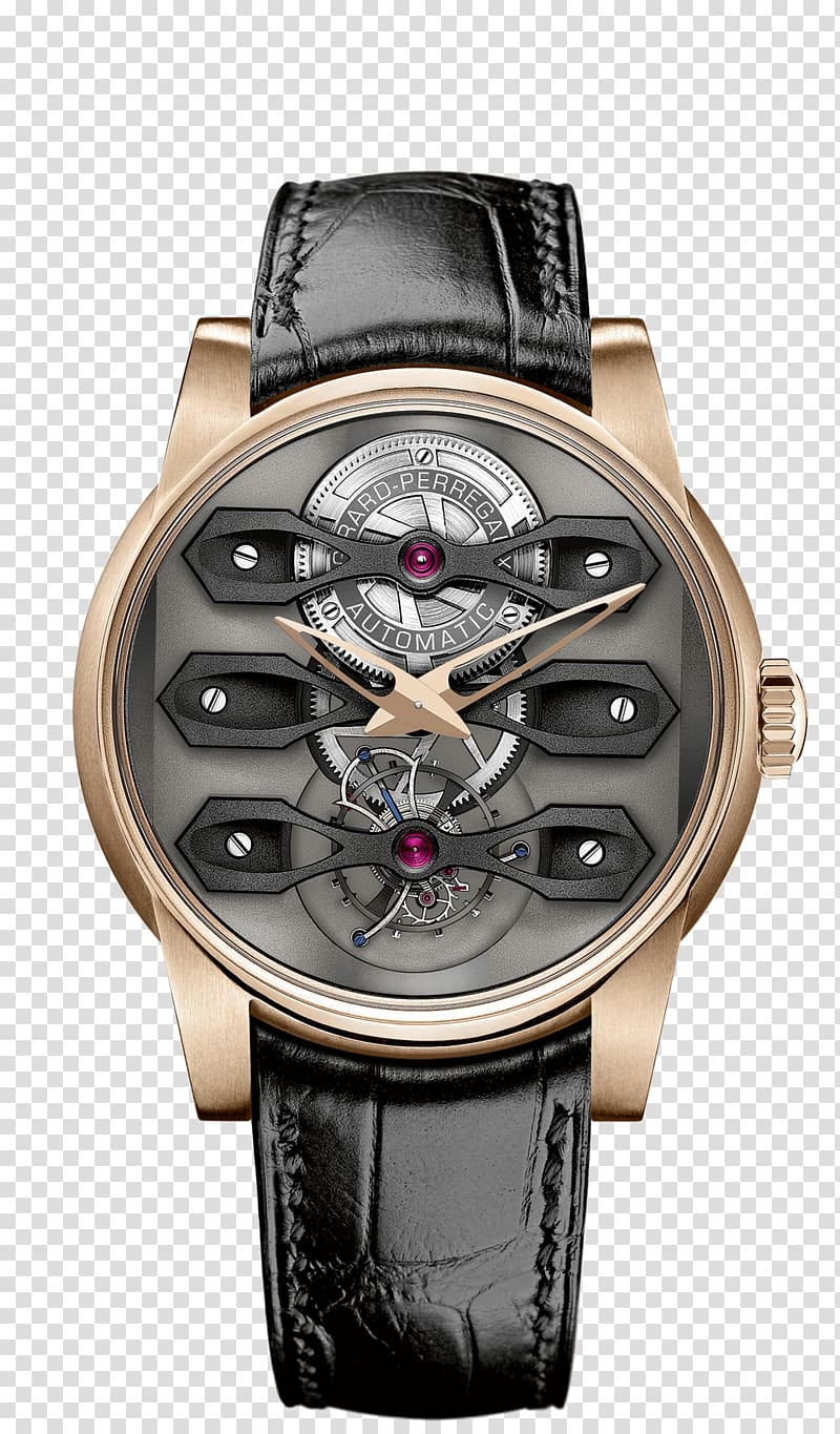 Baselworld Tourbillon Girard-Perregaux Watch Complication, Pocket watch transparent background PNG clipart