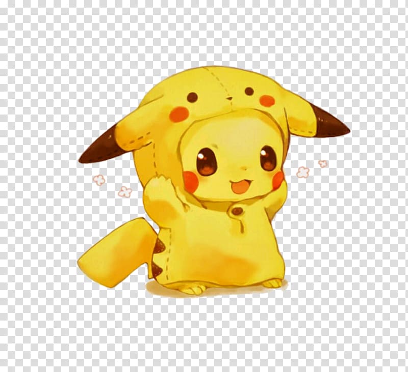 Cute Pikachu Transparent - PNG All