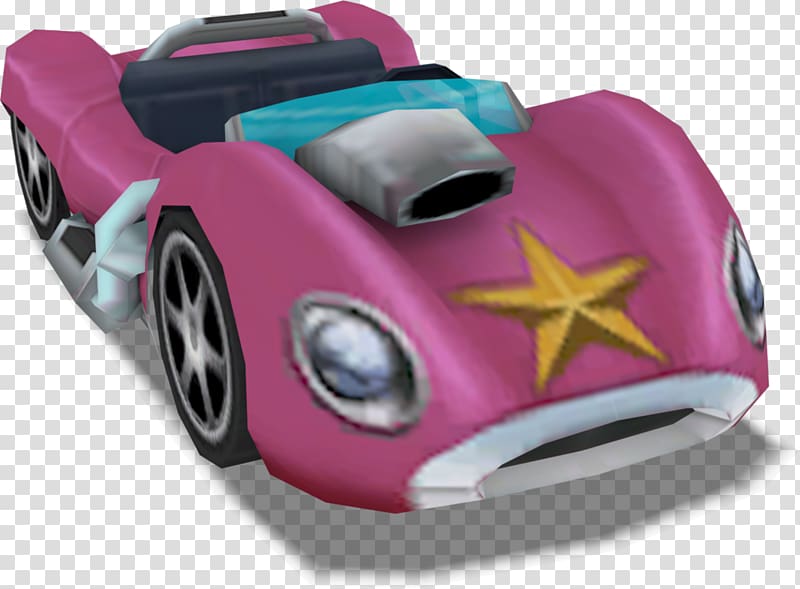 Crash Tag Team Racing Car Auto racing Vehicle, car transparent background PNG clipart