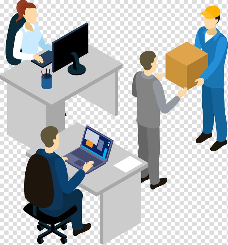 Illustration, Office Business People transparent background PNG clipart