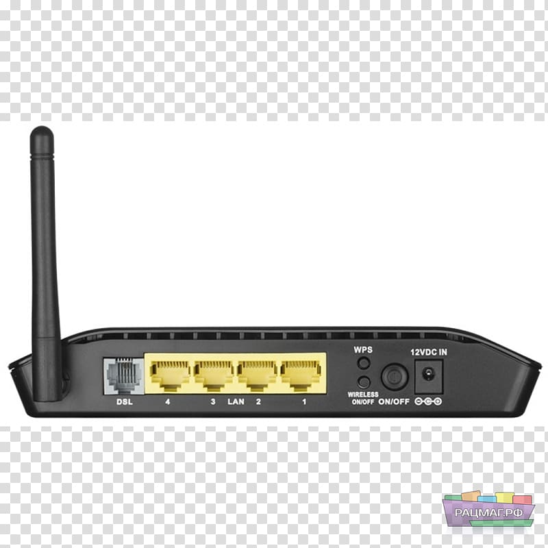 Router DSL modem D-Link Digital subscriber line G.992.3, Dsl transparent background PNG clipart