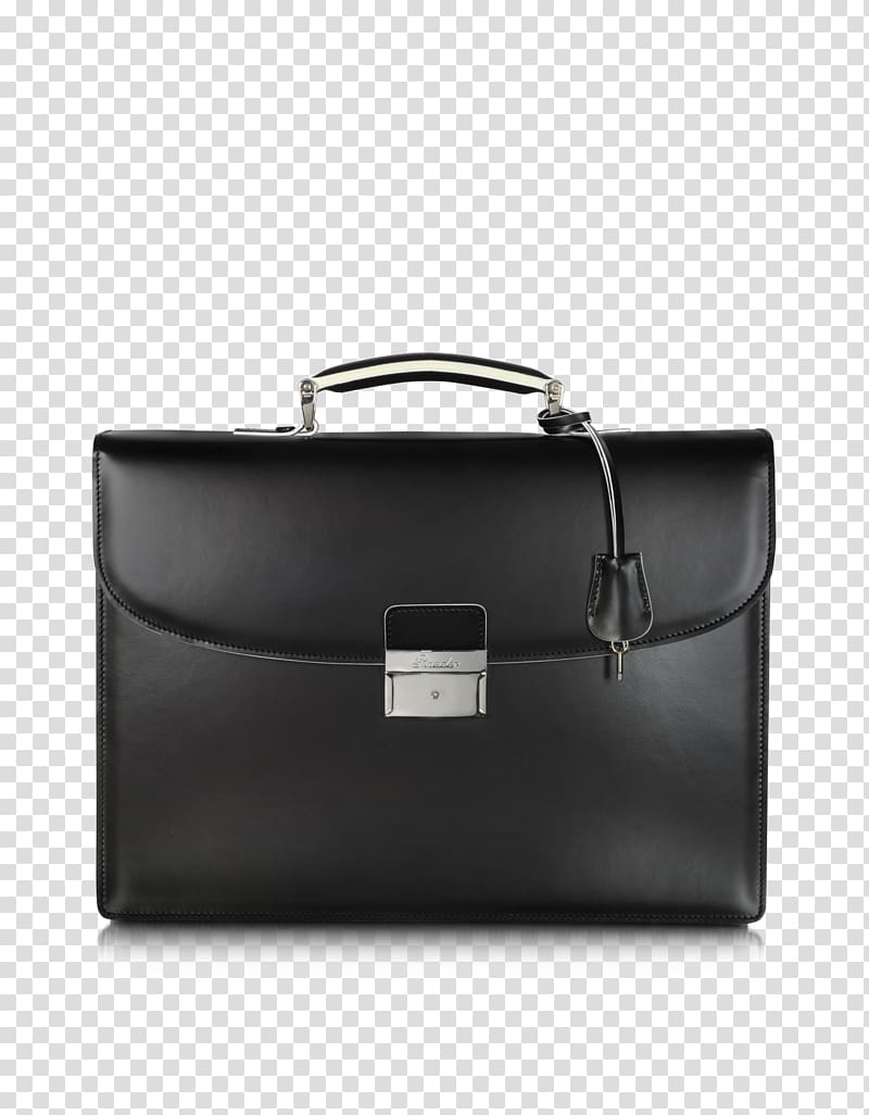Briefcase Leather Handbag Pineider, genuine leather transparent background PNG clipart