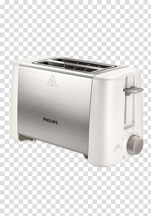 Philips Daily Collection 2 Slice Toaster Pie iron Home appliance, digital home appliance transparent background PNG clipart