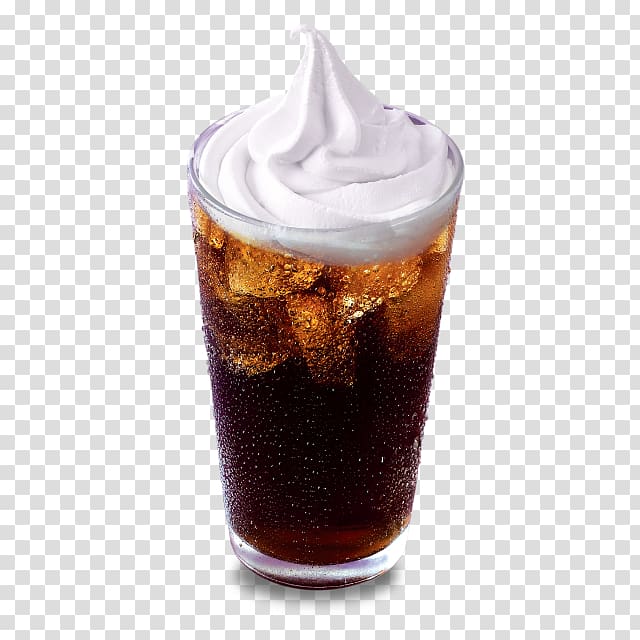Ice cream Coca-Cola Hamburger Sprite, Snow top cola transparent background PNG clipart