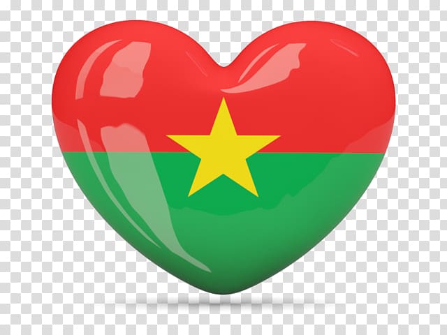Flag of Burkina Faso Flag of Qatar Flag of Morocco, Heart Flag transparent background PNG clipart