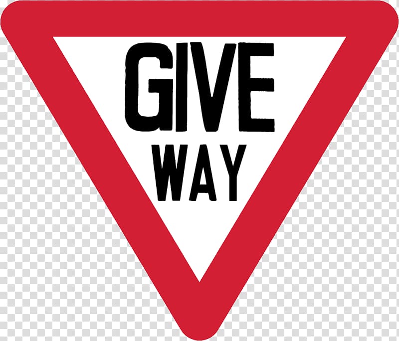 Road signs in Singapore Yield sign Traffic sign, sing transparent background PNG clipart