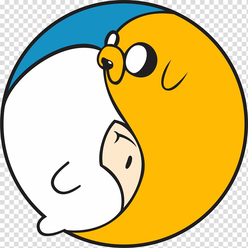 Jake the Dog Yin and yang , adventure time transparent background PNG clipart