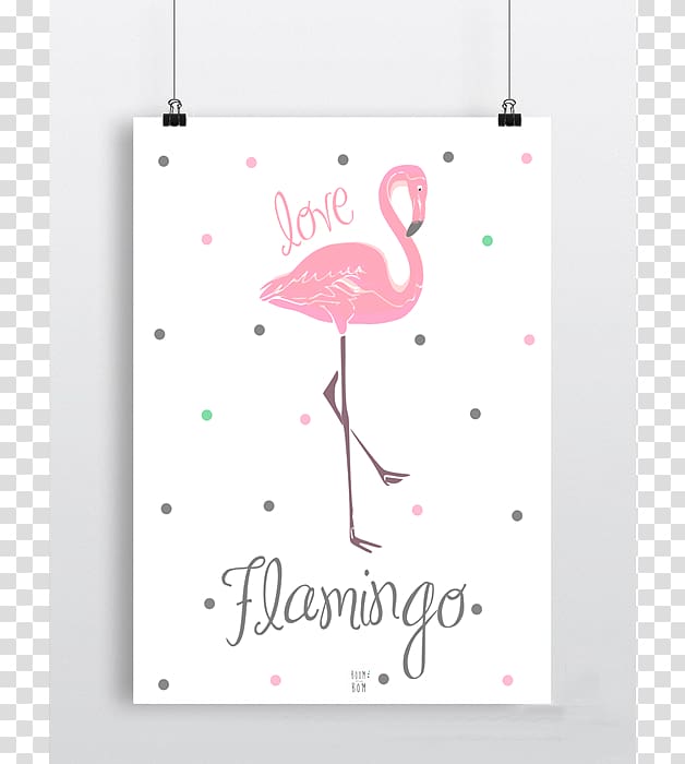 Hard copy Poster Text Printing, flamingo transparent background PNG clipart