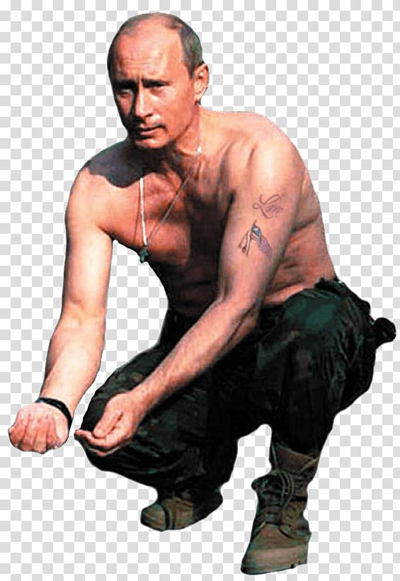 man wearing black pants, Putin Fighter transparent background PNG clipart