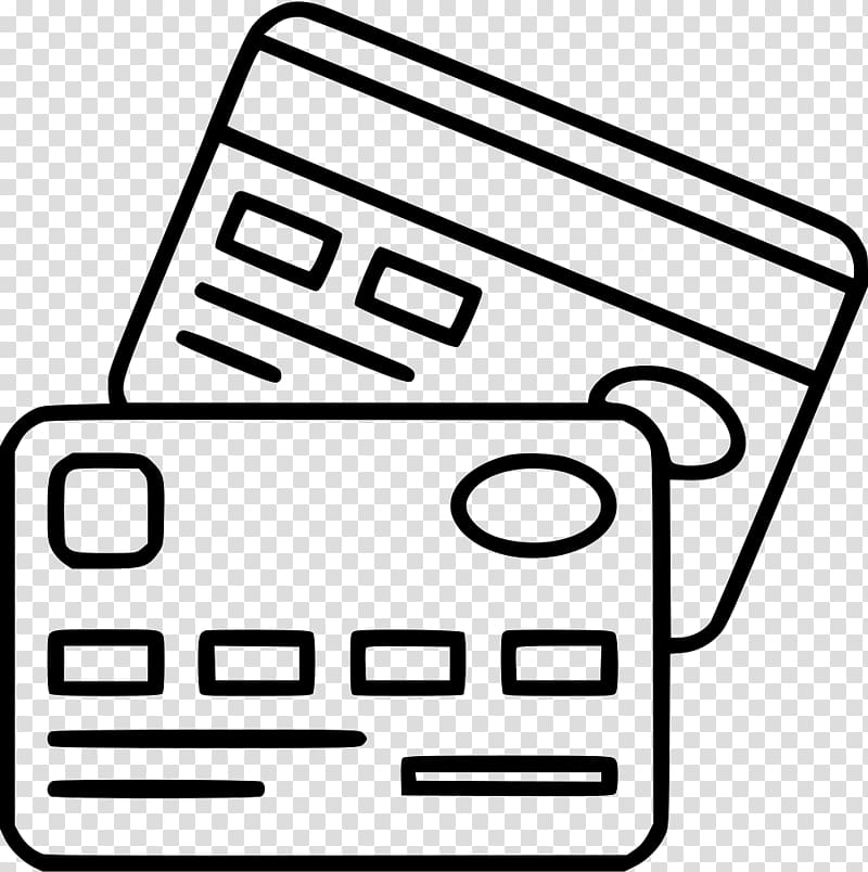 drawing of a credit card - Clip Art Library