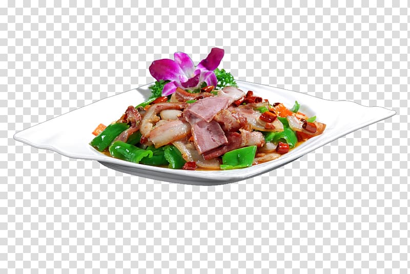 Domestic pig Sichuan cuisine Cooking Braising, Pakistan pepper pig face double transparent background PNG clipart