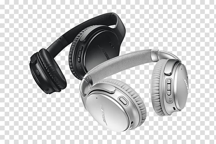 Bose QuietComfort 35 II Noise-cancelling headphones Active noise control, Bose Wireless Headset for iPhone transparent background PNG clipart