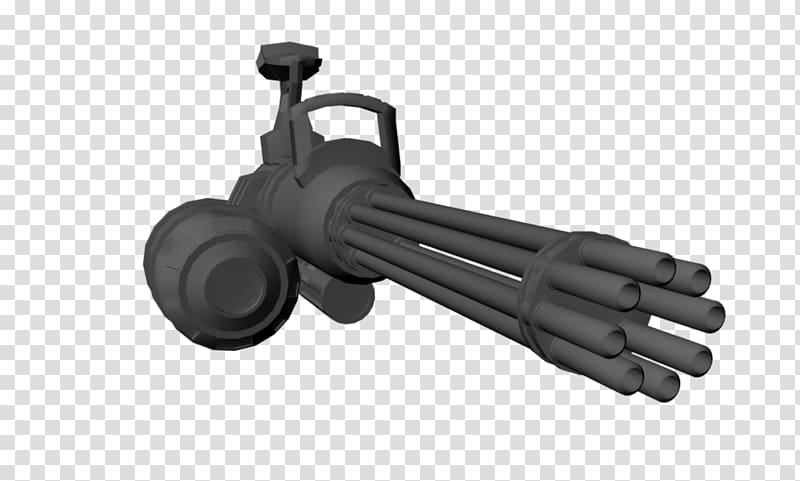 Gatling gun Weapon Firearm Gun barrel, Gatling Gun transparent background PNG clipart