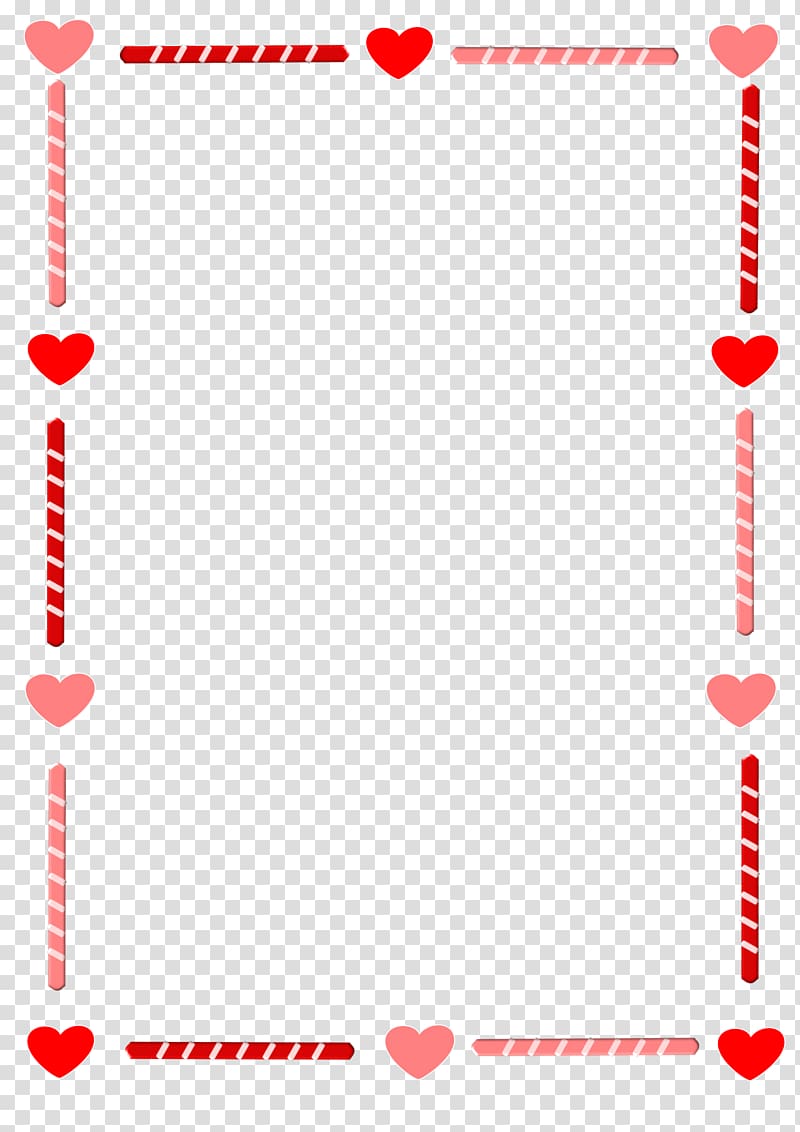 Valentine\'s Day Heart Love , heart border transparent background PNG clipart