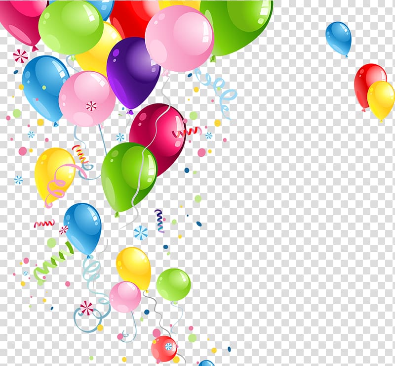 Balloon Birthday Party , balloon transparent background PNG clipart