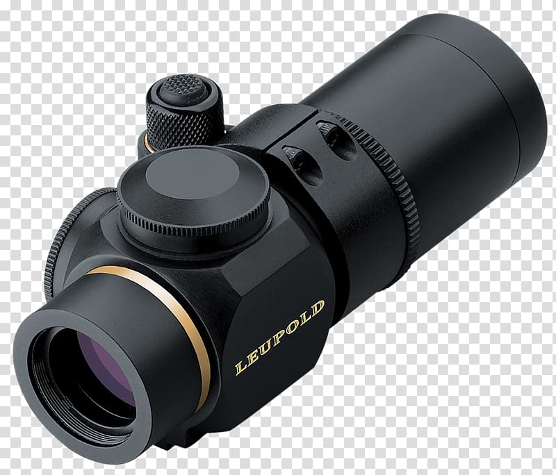 Telescopic sight Leupold & Stevens, Inc. Red dot sight Optics, scope transparent background PNG clipart