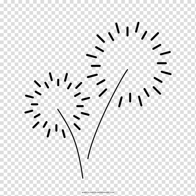 Drawing Fireworks Black and white, fireworks transparent background PNG clipart