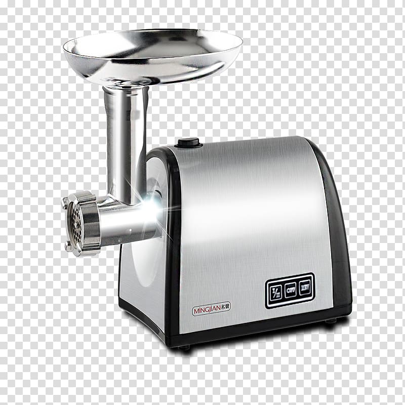 Juice Stuffing Meat grinder Ground meat, Name of Kin silver microcomputer touch keys mincer transparent background PNG clipart