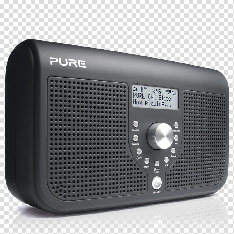 Digital radio Digital audio broadcasting FM broadcasting Pure, radio transparent background PNG clipart