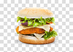Salmon burger Hamburger Cheeseburger Slider Breakfast sandwich, Le Burger Week transparent background PNG clipart thumbnail