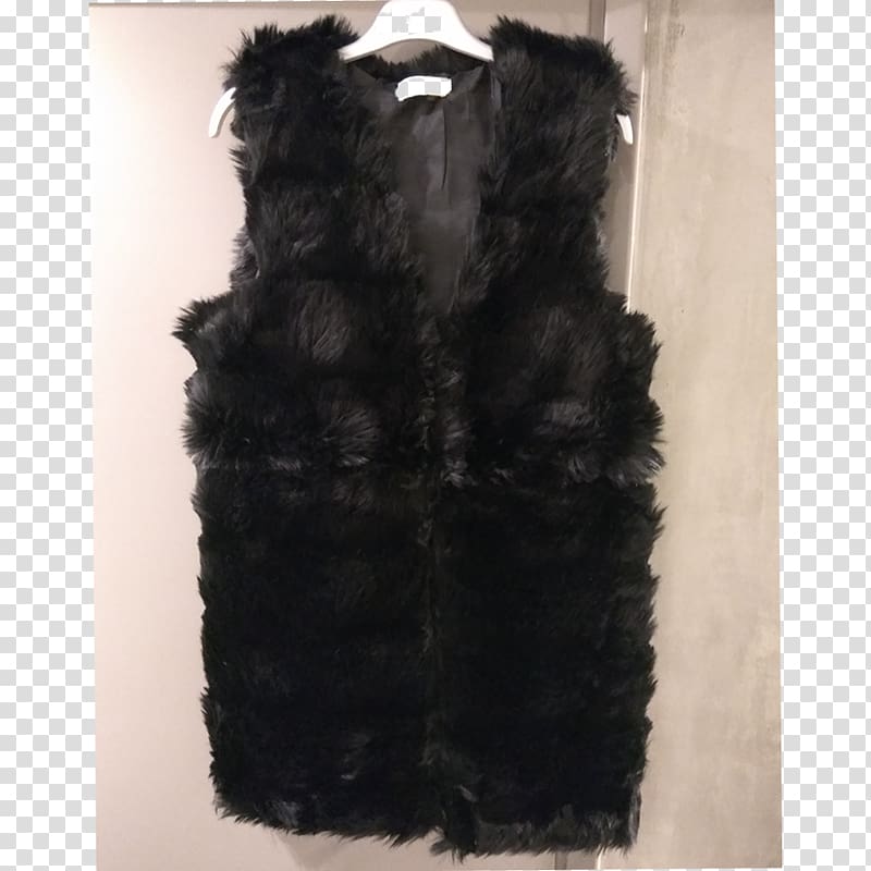 Fur Gilets Black M, madonna transparent background PNG clipart