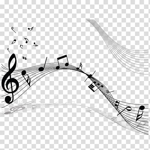 Musical note Staff Clef, Music logo transparent background PNG clipart