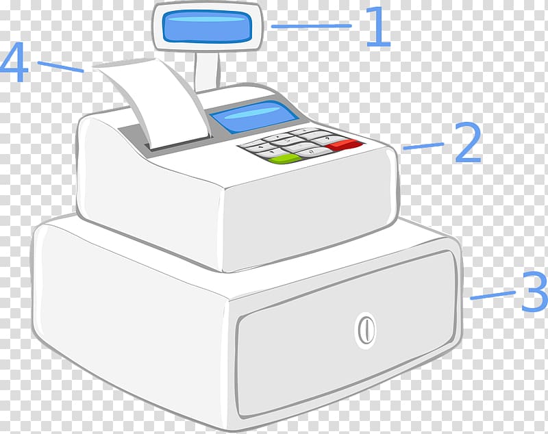 Cash register Currency-counting machine Money Computer Icons, cash register transparent background PNG clipart
