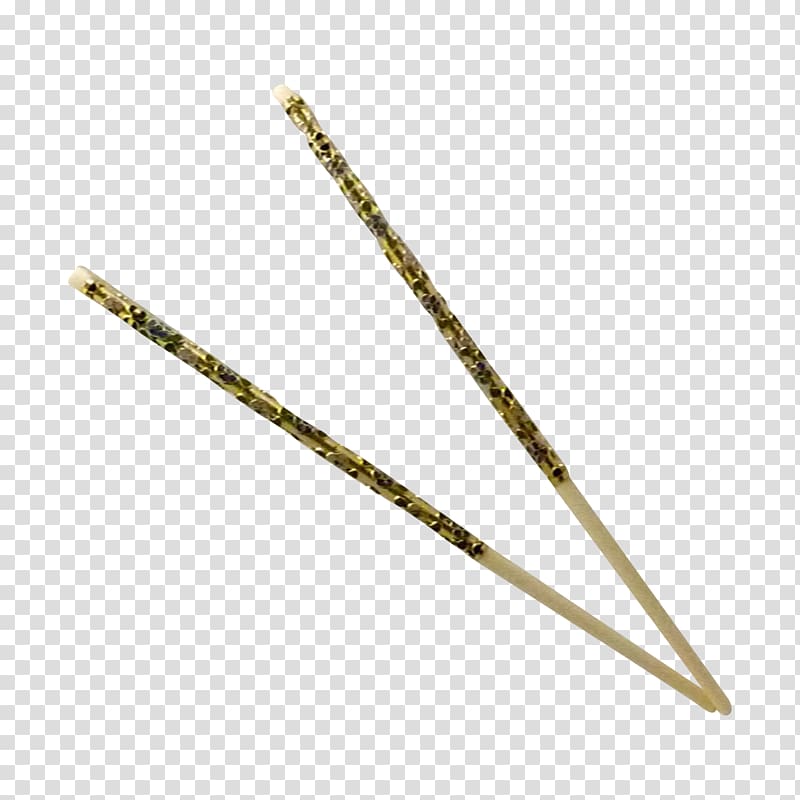 Chopsticks Kitchen utensil Kitchenware Chinese cuisine, vintage gold transparent background PNG clipart