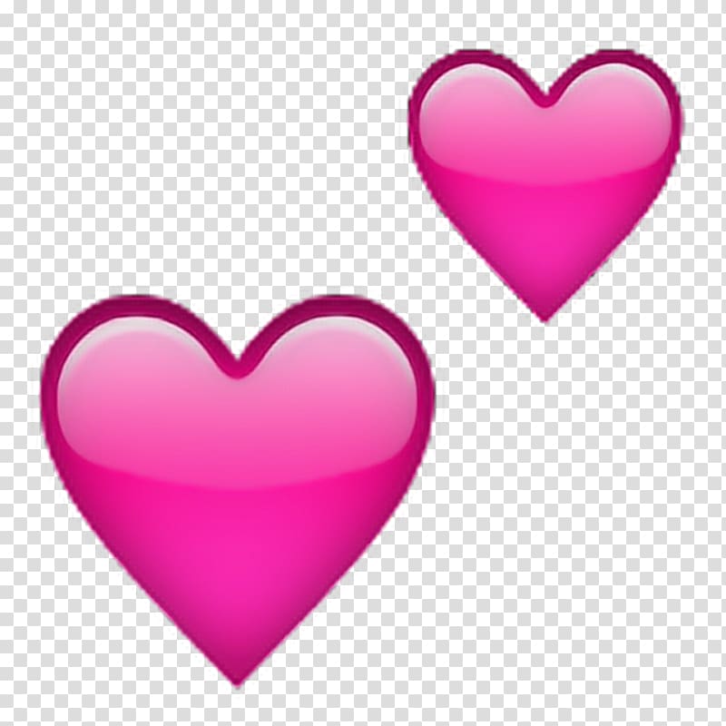 World Emoji Day Heart Text messaging Symbol, PINK HEARTS transparent background PNG clipart
