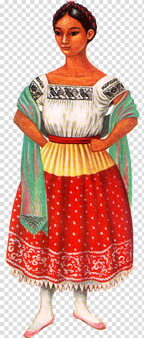 Catarina de San Juan China poblana Folk costume Puebla Dress, china culture transparent background PNG clipart