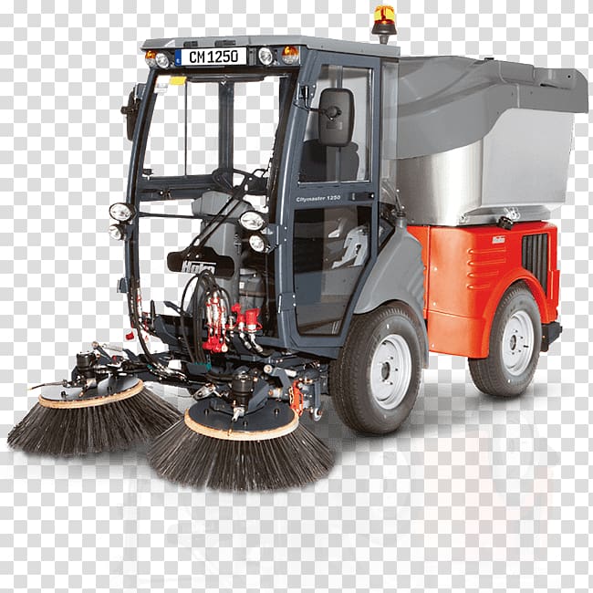 Car Street sweeper Hako GmbH Die-cast toy Vehicle, car transparent background PNG clipart