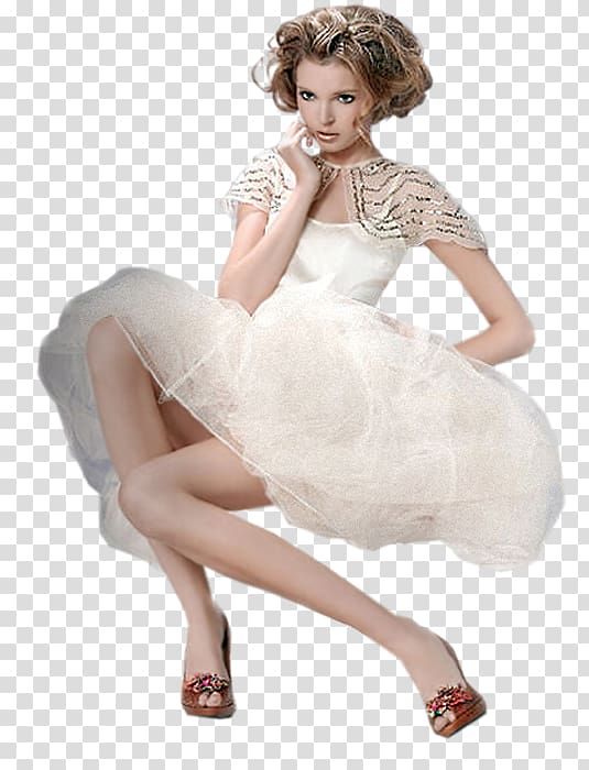 Wedding dress White Fashion Evening gown, dress transparent background PNG clipart