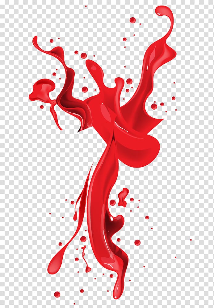 red liquid , Gel nails Nail polish Ultraviolet Color, paint ink jet transparent background PNG clipart